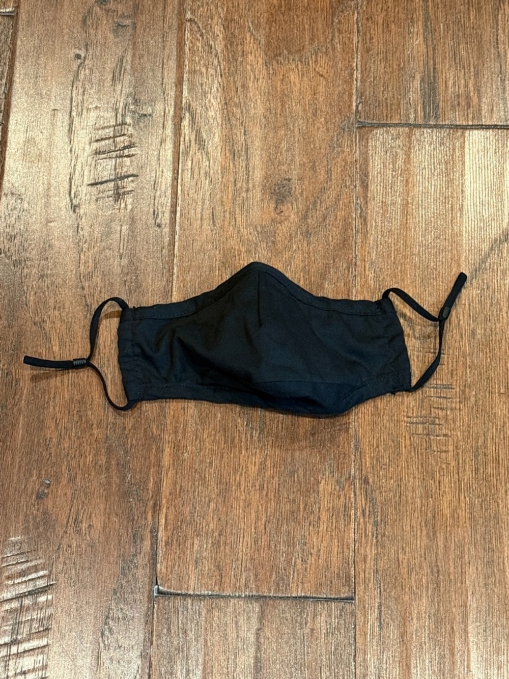 Women’s Black Adjustable Cotton Face Mask
